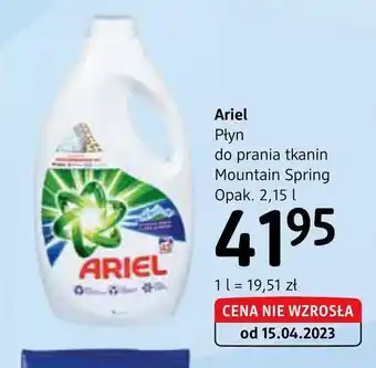 dm drogerie markt Ariel Płyn do prania tkanin Mountain Spring 2,15 l oferta