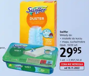Swiffer Wkłady do miotełki do kurzu lub mopa suche/mokre 10-20szt.