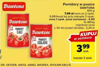 Carrefour Pomidory w puszce Dawtona 400g oferta