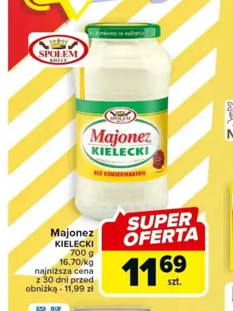Carrefour Majonez KIELECKI 700g oferta