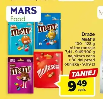 Carrefour Draże M&M'S 100-128g oferta