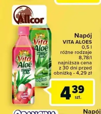 Carrefour Napój VITA ALOES 0,5l oferta