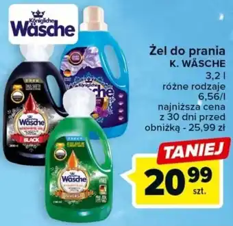 Carrefour Żel do prania K. WÄSCHE 3,2 L oferta