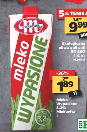 Netto Mleko Wypasione 3,2% 1l oferta