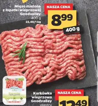 Netto Mięso mielone z łopatki wieprzowej Goodvalley 400g oferta