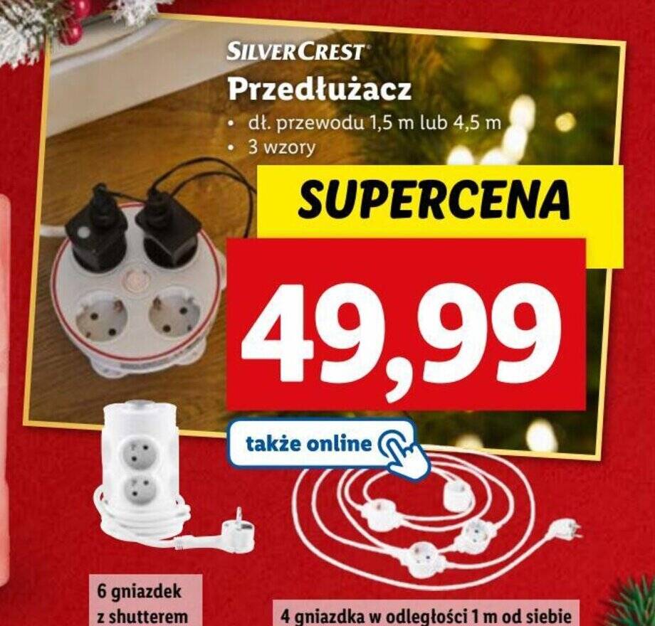 Promocja SILVERCREST Przedłużacz w Lidl