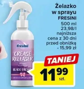 Carrefour Żelazko w sprayu FRESINI 500 ml oferta