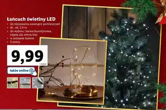 Lidl Łańcuch świetlny LED oferta