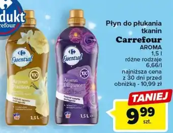 Carrefour Płyn do płukania tkanin Carrefour AROMA 1,5 L oferta