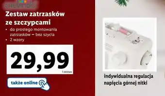Lidl CRelando Zestaw zatrzasków ze szczypcami oferta