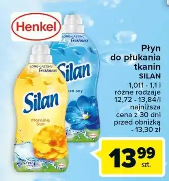 Carrefour Płyn do płukania tkanin SILAN oferta