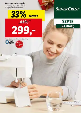 Lidl Maszyna do szycia oferta