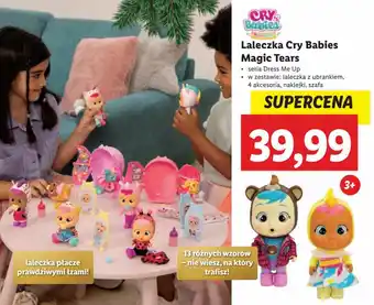 Lidl Laleczka Cry Babies Magic Tears oferta