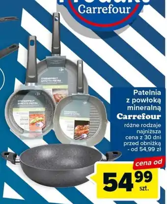 Carrefour Patelnia z powłoką mineralną Carrefour oferta
