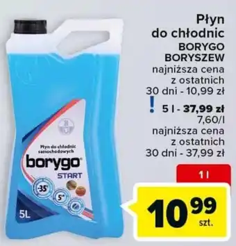 Plyn do chłodnic BORYGO BORYSZEW