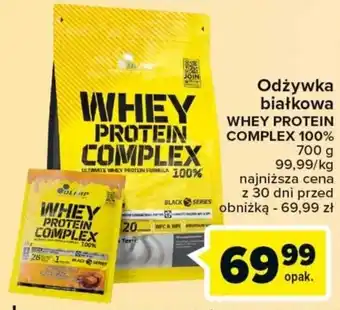 Carrefour Odżywka białkowa WHEY PROTEIN COMPLEX 100% 700 g oferta
