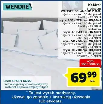 Carrefour Kołdra oferta