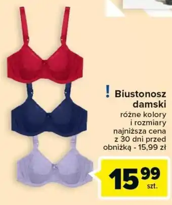 Carrefour Biustonosz damski oferta