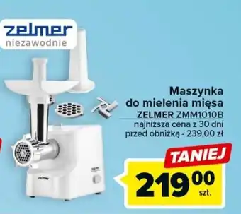 Carrefour Maszynka do mielenia mięsa ZELMER oferta