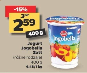 Netto Jogurt Jogobella Zott 400g oferta