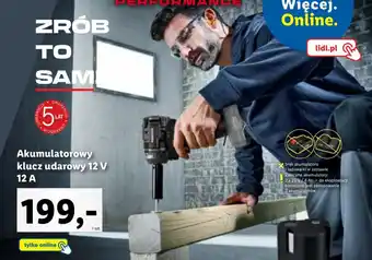 Lidl PARKSIDE Akumulatorowy klucz udarowy 12 V 12 A oferta