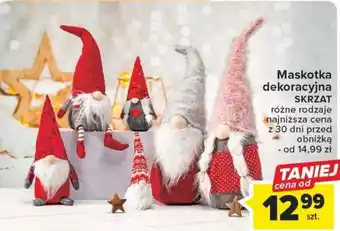 Carrefour Maskotka dekoracyjna SKRZAT oferta