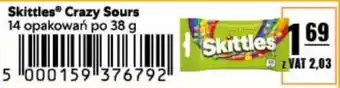 Eurocash Skittles Crazy Sours oferta