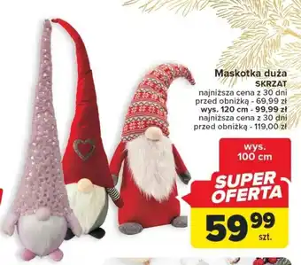 Carrefour Maskotka duża SKRZAT wys. 100 cm oferta
