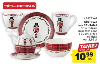 Carrefour Zastawa stołowa linia SANTANA oferta