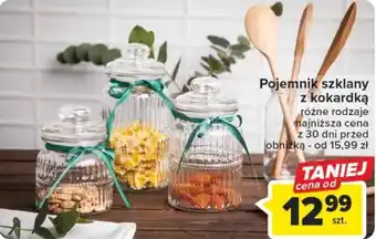 Pojemnik szklany z kokardką