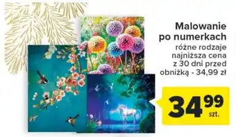 Carrefour Malowanie po numerkach oferta