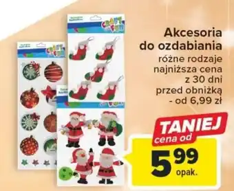 Carrefour Akcesoria do ozdabiania oferta