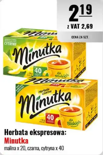 Eurocash Herbata ekspresowa: Minutka oferta