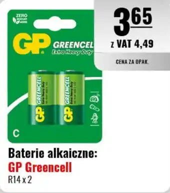 Eurocash Baterie alkaiczne: GP Greencell oferta