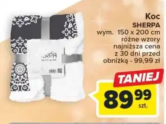 Carrefour Koc SHERPA 150 x 200 cm oferta