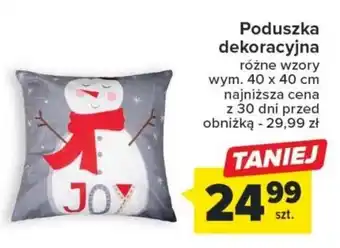Carrefour Poduszka dekoracyjna 40 x 40 cm oferta