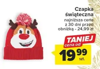 Carrefour Czapka świąteczna oferta