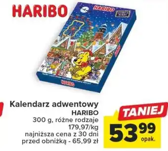 Carrefour Kalendarz adwentowy HARIBO 300 g oferta