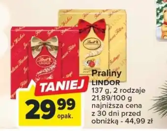 Carrefour Praliny LINDOR 137 g oferta