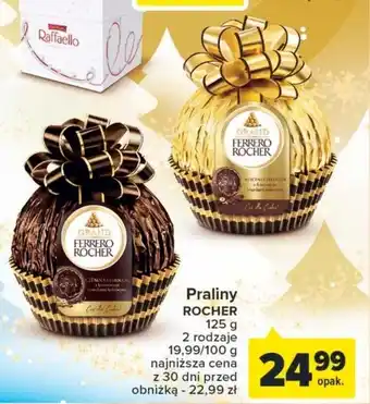 Carrefour Praliny ROCHER 125 g oferta