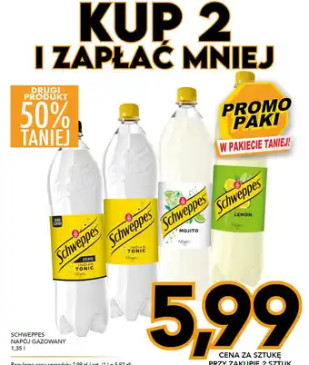 E.Leclerc Schweppes NAPÓJ GAZOWANY 1,35l oferta