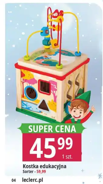 E.Leclerc Kostka edukacyjna oferta
