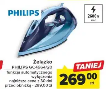 Carrefour Żelazko PHILIPS GC4564/20 oferta