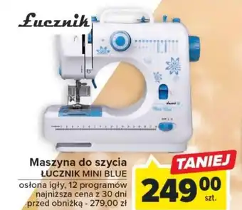 Carrefour Maszyna do szycia ŁUCZNIK MINI BLUE oferta