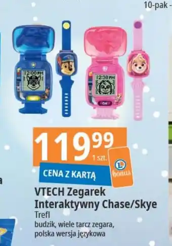 E.Leclerc VTECH Zegarek Interaktywny Chase Skye Trefl oferta