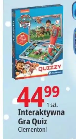 E.Leclerc Interaktywna Gra Quiz Clementoni oferta