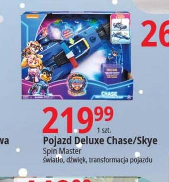 E.Leclerc Pojazd Deluxe Chase Skye Spin Master oferta