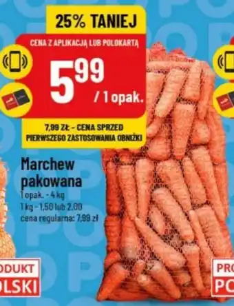 Polomarket Marchew pakowana 4kg oferta