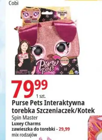 E.Leclerc Purse Pets Interaktywna torebka Szczeniaczek Kotek Spin Master oferta