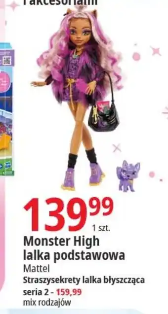 E.Leclerc Monster High lalka podstawowa Mattel oferta